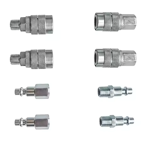 Air Hose Connector,1/4 NPT American Pneumatic Connector, Quick Connector, Compressor Accessories, Am
