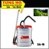 TUNGHO Knapsack Sprayer 16Liters Golden Agin SA-16 Stainless • Tm ss