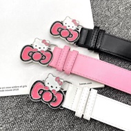 belt tali pinggang perempuan Dopamine Cartoon Belt Female ins Style kt Cat Cute Cat Buckle Belt Jean