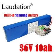 Laudation For Fiido D1 D2 36V10Ah Lithium Battery Pack Built-in Samsung Battery With 15A BMS Electri