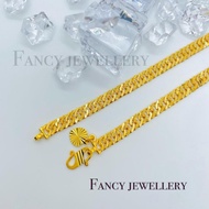 💎💎Fancy Jewellery💎💎 Emas 916 Rantai Tangan Lipan Pasir Kait Padu Emas 916