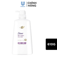 Kem xả Dove Óng Mềm Tự Nhiên với Hoa Sen Nhật và Nước Gạo dưỡng tóc mềm mượt óng ả 610g (bao bì tùy