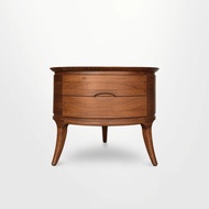 【D3原木家居】Dante 北美胡桃木床頭櫃 收納櫃