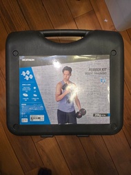 Decathlon Rubber Kit Body Training 20kg Dumbbell Set 啞鈴 20kg