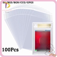 DIACHASG 100 Sheets PSA BGS Card Brick Film, Waterproof Strong PSA BGS Slab Sleeve,  Transparent Dur