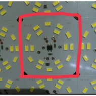 Lampu Led 12 watt AC PCB belum terpasang Elco dan kapasitor