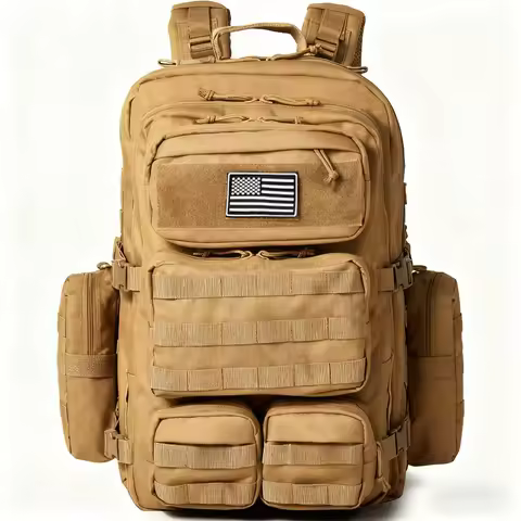 50L/30L MOLLE Assault Pack, Tactical Backpack Military Army Camping Rucksack, 3-Day Pack