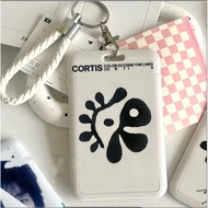 Kpop Idol CORTIS Meal Card Holder, Student Slide Card Holder, Meal Card Holder, Bus ID Card Holder