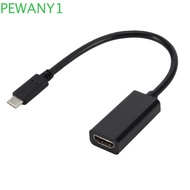 PEWANY1 Type C To HDMI-compatible Converter, Connection Cable Adapter Cord, Plug and Play 10Gbps 4K * 2K HD for Laptop/TV/Monitor/Projector