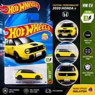 Hot Wheels Custom / Personnalisé 2020 Honda e HW EV 9/10 Mainline 1:64 Diecast Ready Stock Malaysia