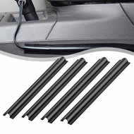 ⚡SUPERSL⚡4x Black Accessories Interior Wire Protector Cover Line Sleeve Car Cable Clips