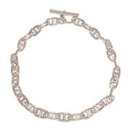 Authentic HERMES  H101263B-00  Necklace Silver Silver925 mens used Direct from Japan ISEYA