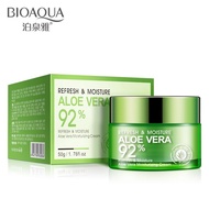 BIOAQUA Aloe vera 92% Refresh & Moisture Aloe Vera Moisturizing Cream [50g]