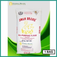 ▦ ❂ Swan All Purpose flour 25 KG. 1 BAG /SACK