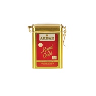 AKBAR GOLD HT RED TEA - TIN BOX 80G