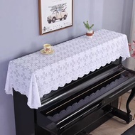 KY&amp; Piano Cover Simple Lace Piano Cover Semi-Modern Piano Cover Dust Cover Electronic Keyboard Cover Towel Cover Cloth00