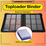 TCG Toploader Zipper Binder | 360 Pocket | Album | Binder For Top Loaders