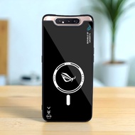 HP Softcase Glass Latest Samsung A80 Siliconehp Samsung a80 Luxury Case M86