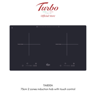 Turbo Italia - Turbo Incanto TIA800A 73cm 2 zones induction hob with touch control