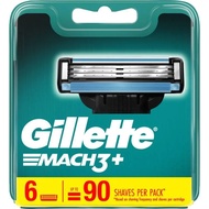 Gillette Mach3+ Catrige 6's