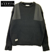 WTAPS 22 年黑色 Commander 針織毛衣 X03 [二手]