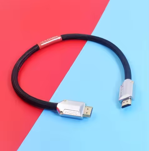 Affection-grade HIFI silver-plated hdmi IIS cable is suitable for connecting Cossid Enthusias I2S si