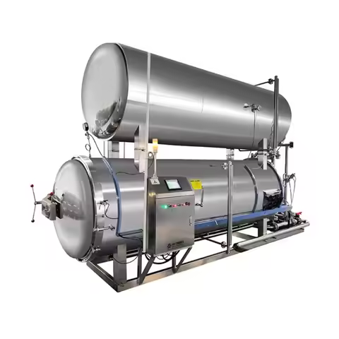 Retort High Temperature Retort Machine Food Sterilizer Commercial Industrial Retort for Canned Meat 