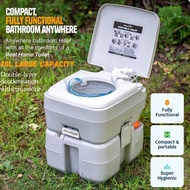 Portable toilet tandas outdoor toilet toilet camping portabl adult tandas duduk mudah alih Camping Equipment