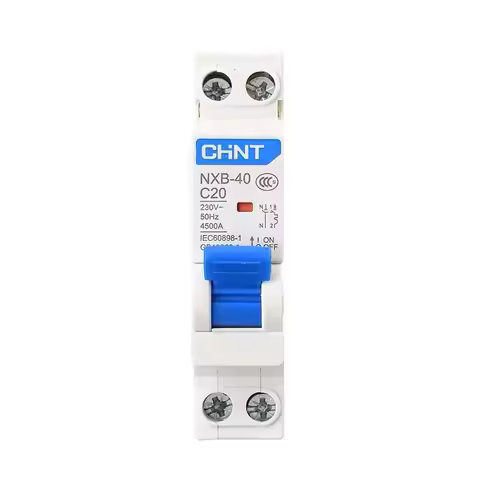 DPN 1P+N CHINT NXB-40 NXBLE-40 Replace DZ267-32 6A 10A 16A 20A 25A 32A 220V 50HZ Miniature Leakage C