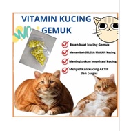 Vitamin b complex selera gemuk kucing 30biji