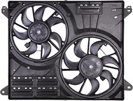 Upgraded Cooling Fan Assembly for 2015-2018 Ford Edge 2.0L ECOBOOST/2.7/3.5L W/O PWM, 2016-2018 Linc