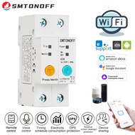 2P WiFi Circuit Breaker Switch Timer Switch without energy meter Overload Overvoltage protection R