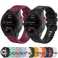 For Garmin Fenix 7 7X Strap Fenix 6 6X Pro 5X 5 Plus Quick Release Strap 26mm 22mm Watch Band Silicone Smartwatch Bracelet