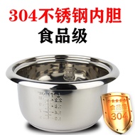 Old-Fashioned Rice Cooker Liner, Composite Bottom Stainless Steel Rice Cooker Inner Pot 304 Thickened Universal