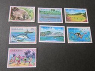 【雲品四】格林納達Grenada 1975 Sc 700-6 set MNH 