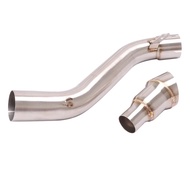 RTS Motorcycle Modified Exhaust Middle Link Pipe Mid Section For Honda CB650F CBR650R CB650R 2014-2022