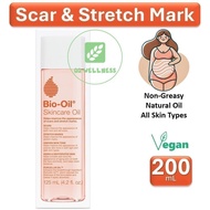 Bio-Oil Skincare Oil for Scars and Stretch Marks Face Body Moisturizer Rosemary Charmomile Purcellin