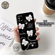 HP Latest Samsung M31 Case - Leviora Case - Black Fashion Case - Samsung M31 Softcase - Pro Camera C