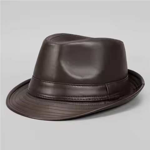 Men's and Women's Gentleman Hat Casual England Cowboy Hat Retro Warm Bowler Hat Jazz Cap Out Hundred