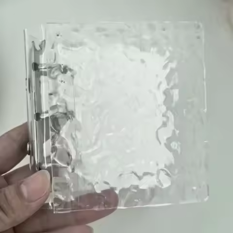 40 PP Pockets Acrylic Collect Photo Card Book Style Album for 2.5x3.6 Inch Instax Name Card K-pop St