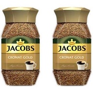 Jacobs Cronat Gold Instant Coffee 200 Gram / 7.05 Ounce (Pack of 2)