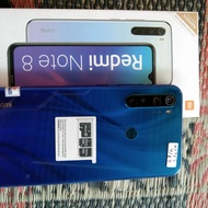 redmi note 8 mulus fullset grade A+ bekas second