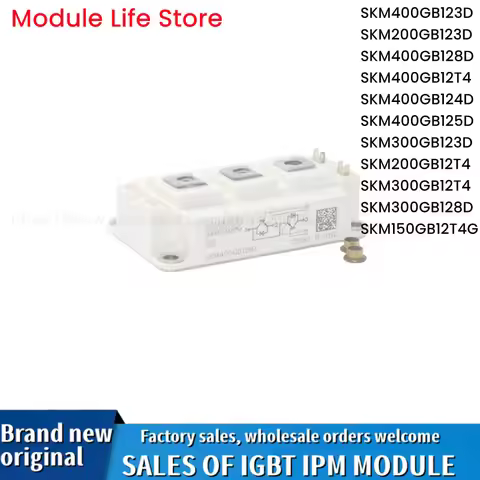 SKM400GB123D SKM400GB128D SKM400GB12T4 SKM400GB124D SKM400GB125D SKM300GB12T4 SKM300GB123D SKM300GB1