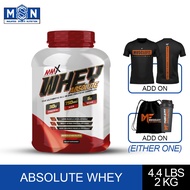 MMX Whey Absolute 4.4lbs /2kg - Makanan tambahan protin whey