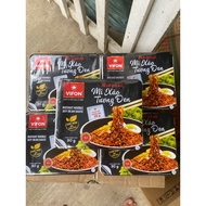 Combo 5 Boxes Of VIFON Black Soy Sauce Noodles 90gr / Box.