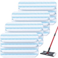 AIR U+ 16 Pack Mop Replacement Pads for O Cedar H2prO Flat Mop System Machine Washable Reusable Micr