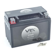 VRX BATTERY YTX9 HONDA CBR 250/GSF400 KAWASAKI NINJA 250 SKYLINE 200 SYM VTS 200 KTM 390 DUKE MOTOR 