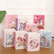 New Cute Pony Children's Gift Bag Cartoon Gift Bag Packaging Bag Handbag Pony Shopping Bag Wholesale