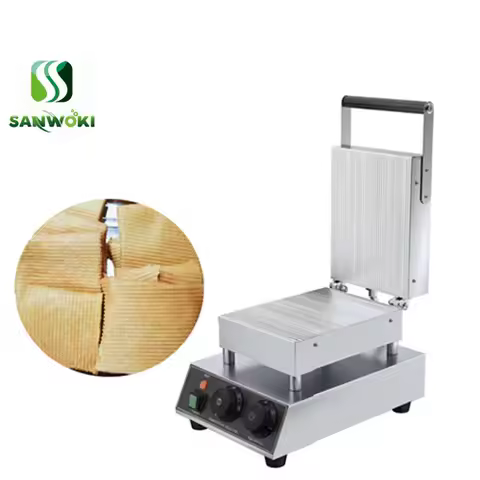 Digital egg roll machine biscuit roll maker Crisp Roll making machine Crispy Eggs Omelet baking pan 