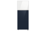 Samsung Bespoke Top Mount Freezer Refrigerator with Optimal Fresh | in Clean White | Clean Navy | 47